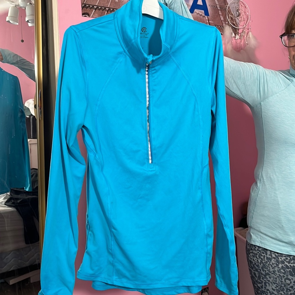 Champion half zip light weight